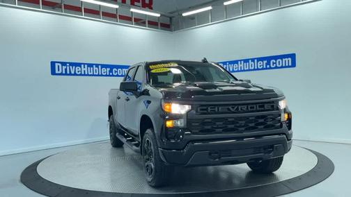 Black 2025 Chevrolet Silverado 1500 Custom Trail Boss
