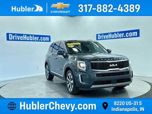 Charcoal Gray 2022 Kia Telluride S