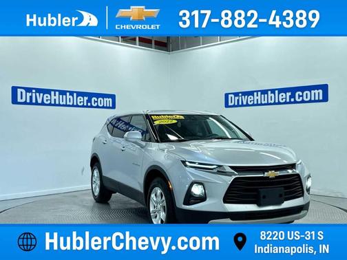 Silver Ice Metallic 2022 Chevrolet Blazer 2LT