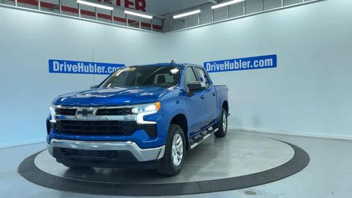 Glacier Blue Metallic 2022 Chevrolet Silverado 1500 LT