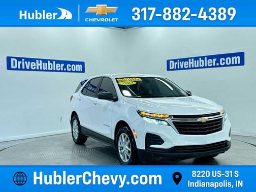 Summit White 2023 Chevrolet Equinox LS