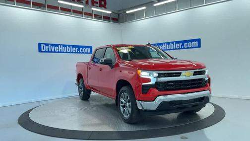 Red 2025 Chevrolet Silverado 1500 LT