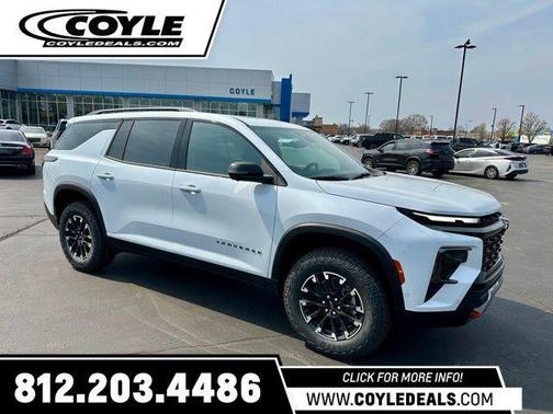 Polar White Tricoat 2026 Chevrolet Traverse AWD Z71