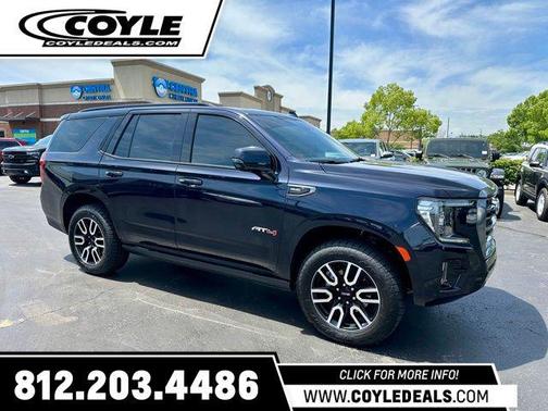 Midnight Blue Metallic 2023 GMC Yukon 4WD AT4