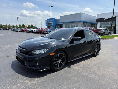 Crystal Black Pearl 2021 Honda Civic Sport Touring