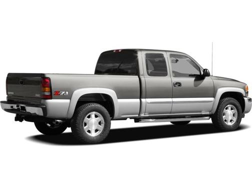 Stealth Gray Metallic 2007 GMC Sierra 1500 SLE1 Extended Cab