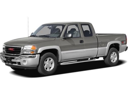 Stealth Gray Metallic 2007 GMC Sierra 1500 SLE1 Extended Cab