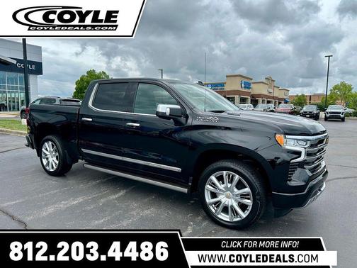 Black 2025 Chevrolet Silverado 1500 High Country