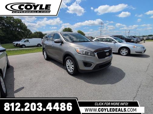 Titanium Silver 2016 Kia Sorento LX