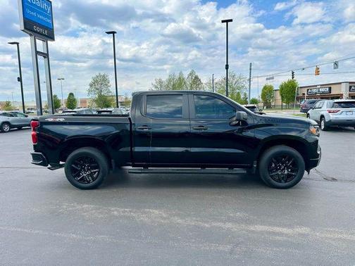 Black 2023 Chevrolet Silverado 1500 Custom