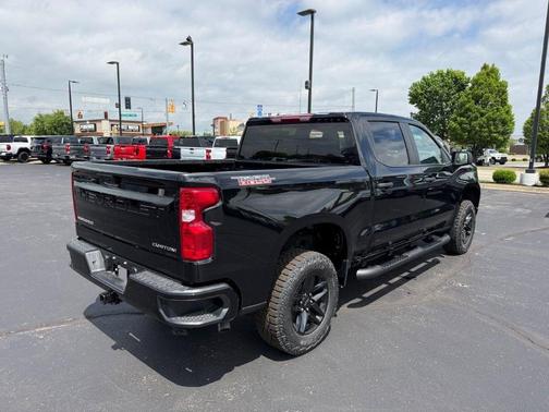 Black 2026 Chevrolet Silverado 1500 Custom Trail Boss
