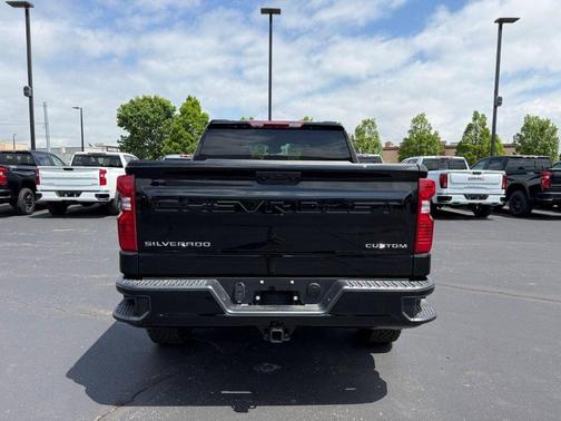Black 2026 Chevrolet Silverado 1500 Custom Trail Boss