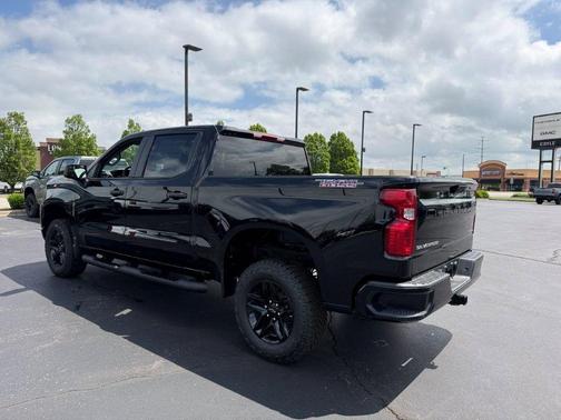 Black 2026 Chevrolet Silverado 1500 Custom Trail Boss