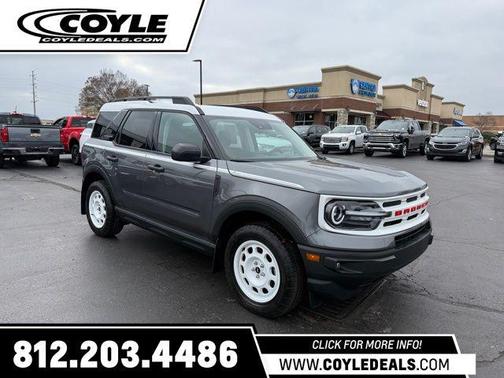 Carbonized Gray Metallic 2024 Ford Bronco Sport Heritage