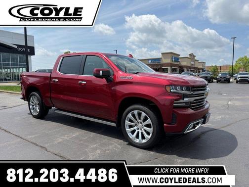 Cajun Red Tintcoat 2019 Chevrolet Silverado 1500 High Country