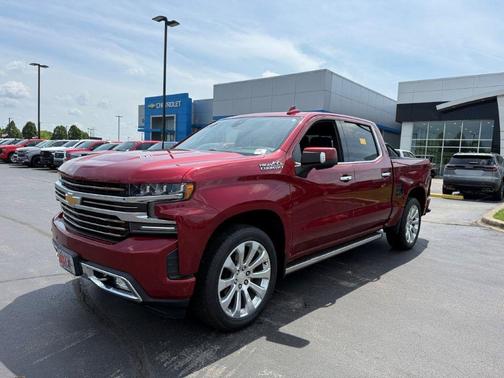 Cajun Red Tintcoat 2019 Chevrolet Silverado 1500 High Country