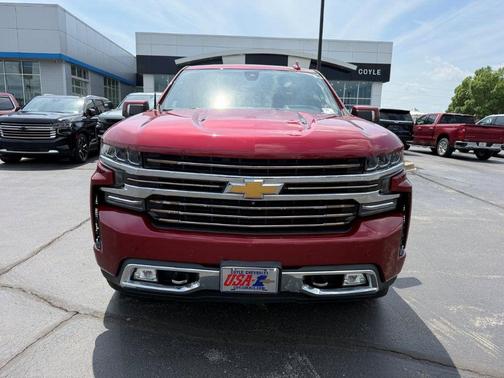 Cajun Red Tintcoat 2019 Chevrolet Silverado 1500 High Country