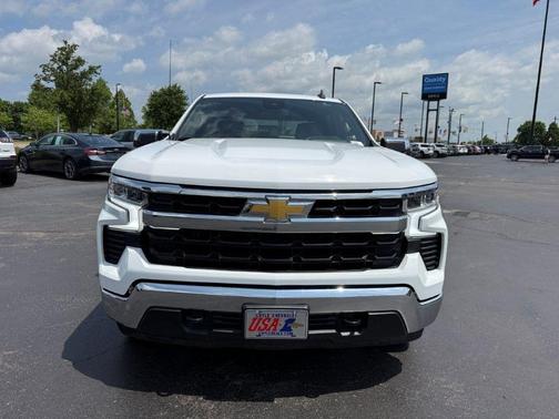 Summit White 2025 Chevrolet Silverado 1500 LT