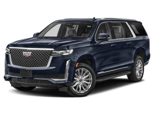 Dark Moon Blue Metallic 2022 Cadillac Escalade ESV Premium Luxury