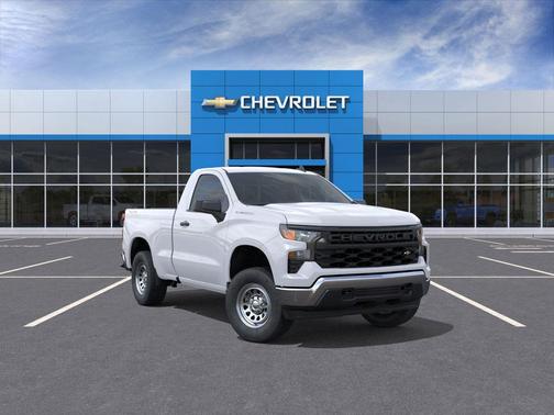 Summit White 2026 Chevrolet Silverado 1500 Base