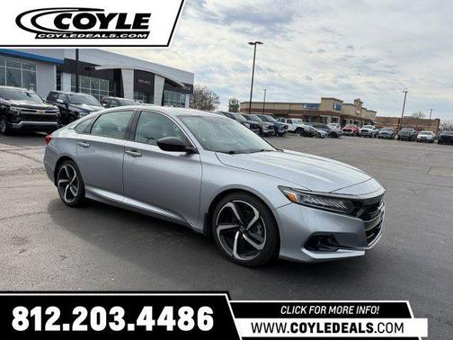 Lunar Silver Metallic 2022 Honda Accord Sport SE 1.5T