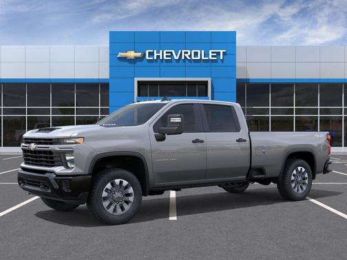Sterling Gray Metallic 2026 Chevrolet Silverado 2500 Custom