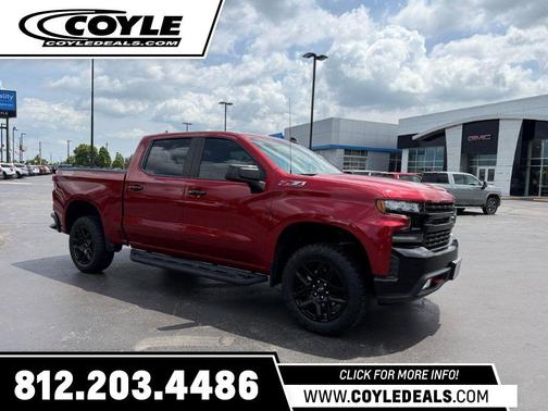 Cherry Red Tintcoat 2022 Chevrolet Silverado 1500 Limited LT Trail Boss