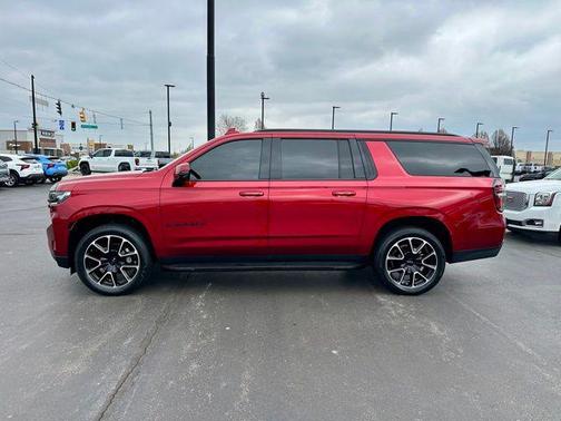 Radiant Red Tintcoat 2024 Chevrolet Suburban RST
