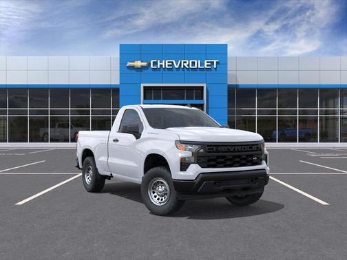 Summit White 2026 Chevrolet Silverado 1500 Base