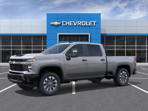 Sterling Gray Metallic 2026 Chevrolet Silverado 2500 Custom