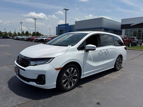 Platinum White Pearl 2025 Honda Odyssey Elite