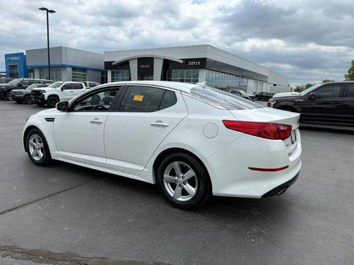 Snow White Pearl 2014 Kia Optima LX