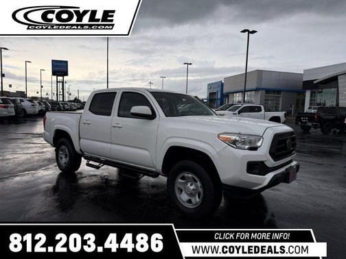 Super White 2021 Toyota Tacoma SR