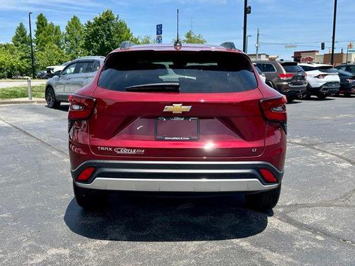 Crimson Metallic 2025 Chevrolet Trax LT