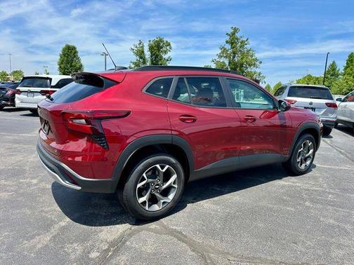 Crimson Metallic 2025 Chevrolet Trax LT