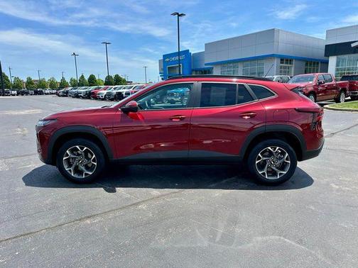 Crimson Metallic 2025 Chevrolet Trax LT