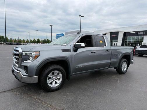 Satin Steel Metallic 2022 GMC Sierra 1500 SLE