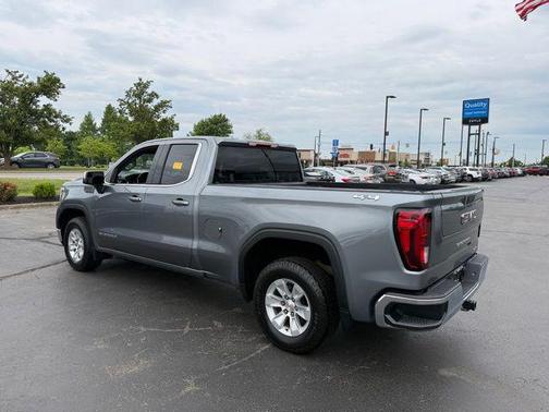 Satin Steel Metallic 2022 GMC Sierra 1500 SLE