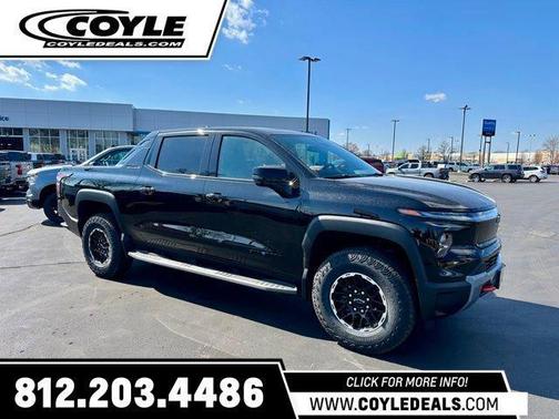 Black 2026 Chevrolet Silverado EV Trail Boss