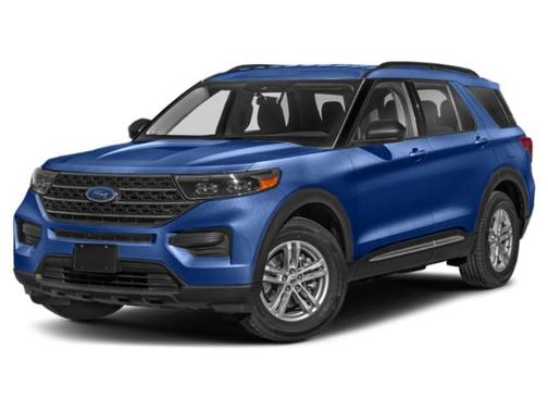 Atlas Blue Metallic 2023 Ford Explorer XLT