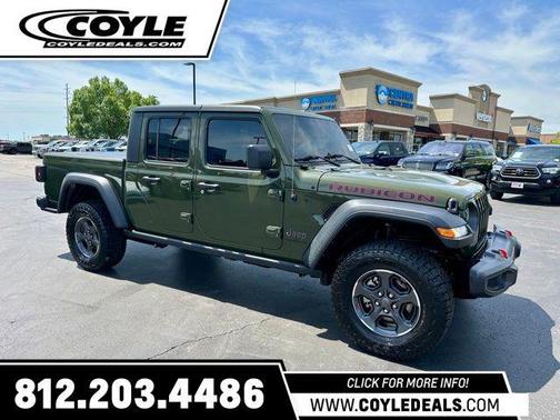 Sarge Green Clearcoat 2023 Jeep Gladiator Rubicon