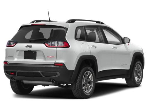 Bright White Clearcoat 2020 Jeep Cherokee Trailhawk