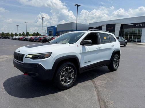 Bright White Clearcoat 2020 Jeep Cherokee Trailhawk