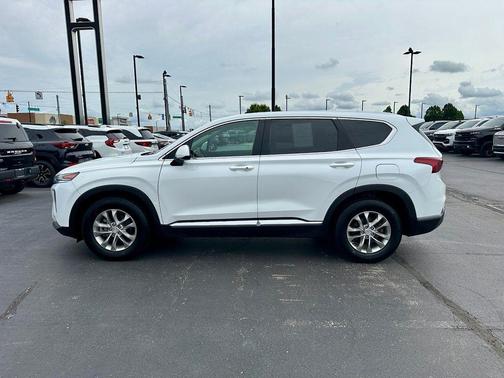 Quartz White 2019 Hyundai SANTA FE SEL 2.4