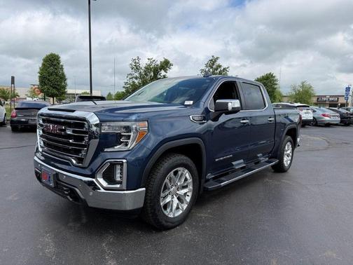 Pacific Blue Metallic 2019 GMC Sierra 1500 SLT