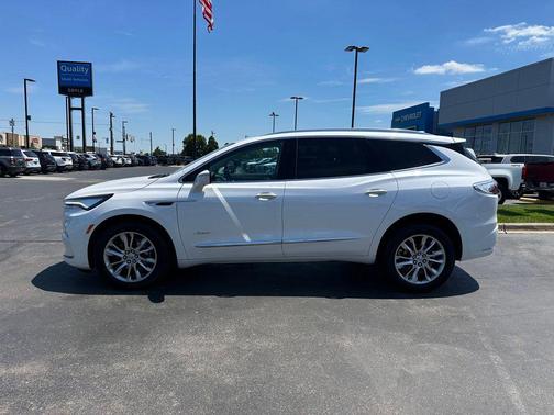 White Frost Tricoat 2024 Buick Enclave Avenir AWD