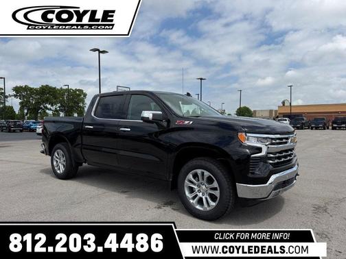 Black 2026 Chevrolet Silverado 1500 LTZ