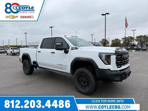 Summit White 2026 GMC Sierra 2500 AT4X