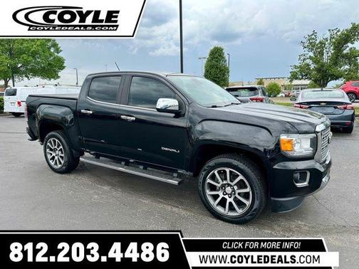 Onyx Black 2018 GMC Canyon Denali
