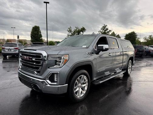 Satin Steel Metallic 2019 GMC Sierra 1500 SLT